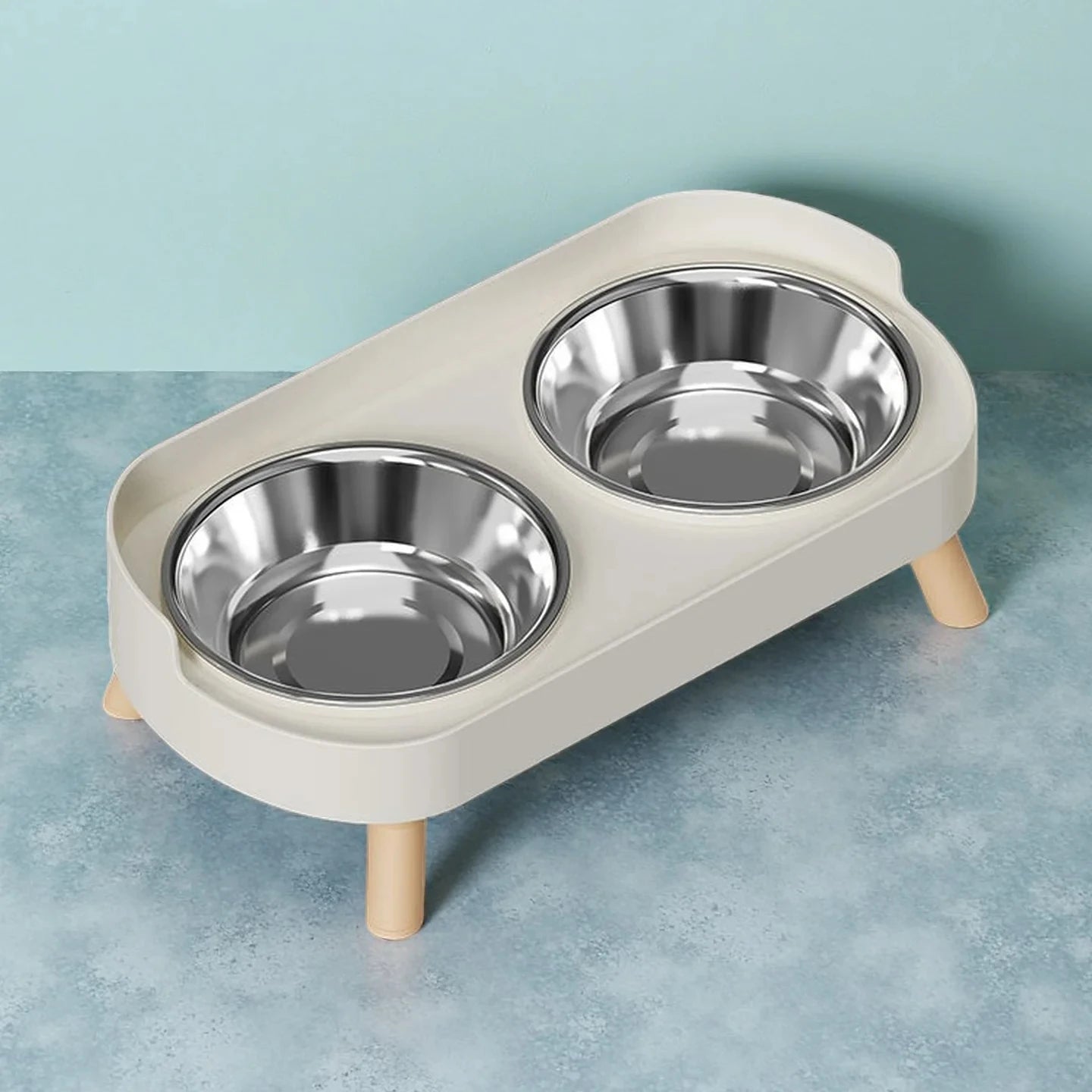 ComfortLift Modern Pet Food & Water Stand