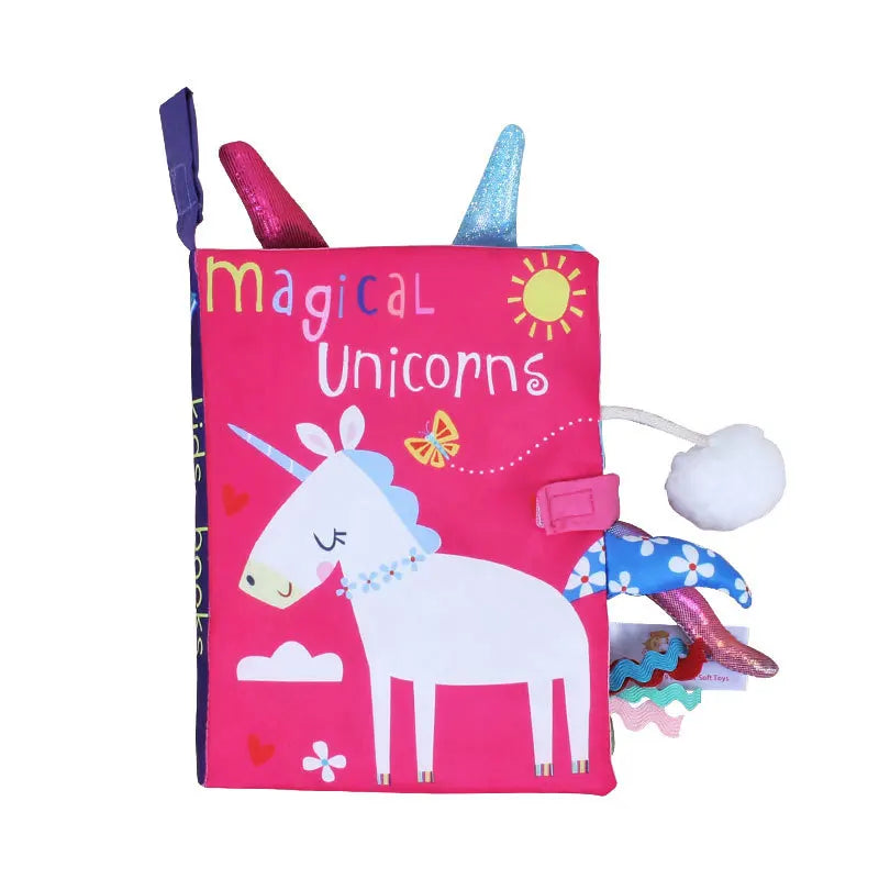 TinyHands Interactive Baby Cloth Book (0–36 Months)