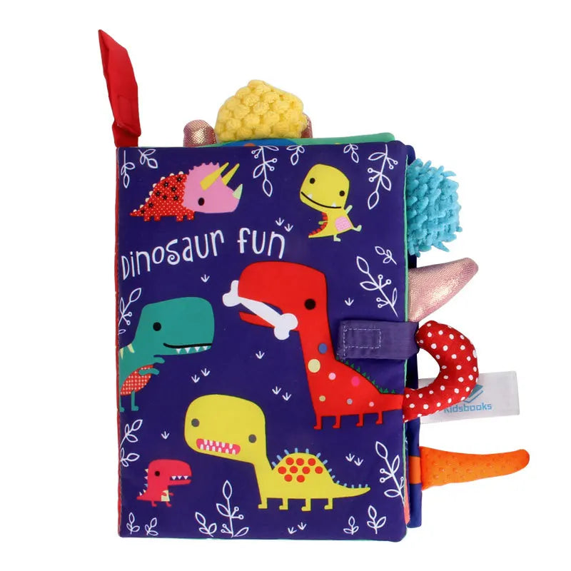TinyHands Interactive Baby Cloth Book (0–36 Months)