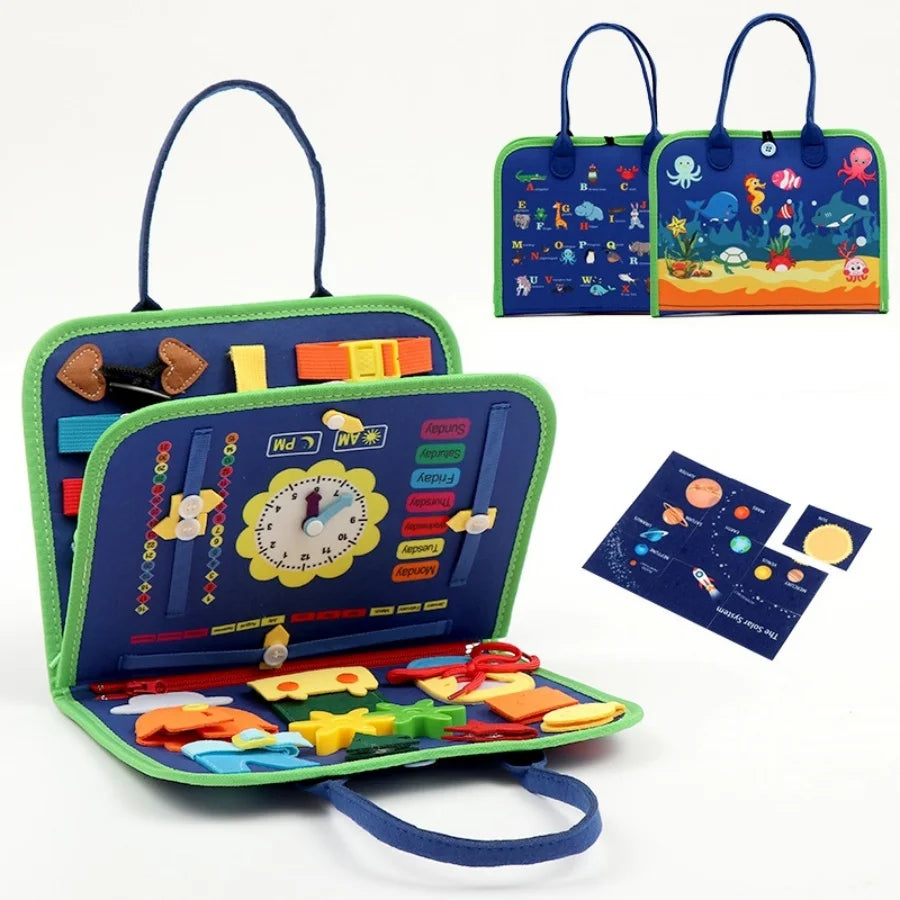 Little Learners Sensory Activity Board