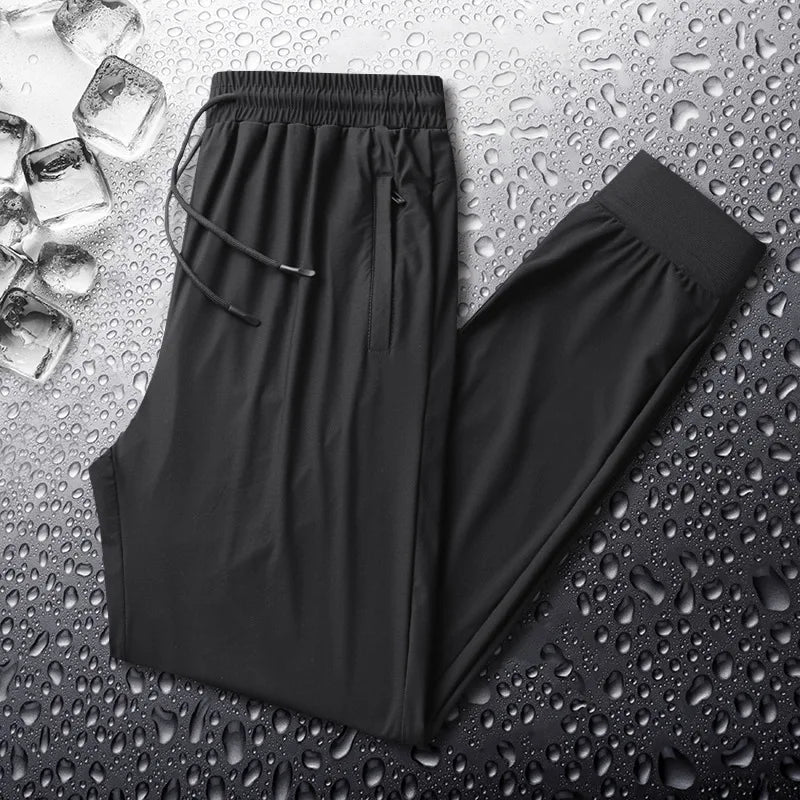 SwiftChill Pro: High-Elasticity Summer Sports Joggers
