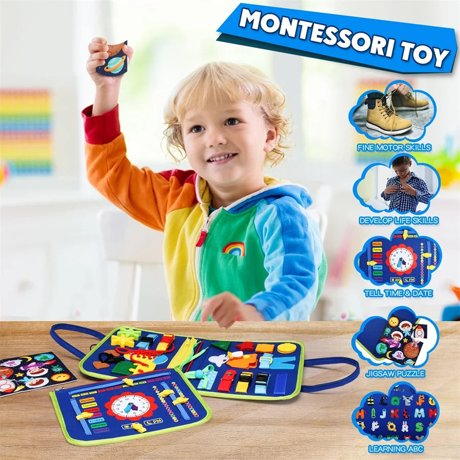 Little Learners Sensory Activity Board