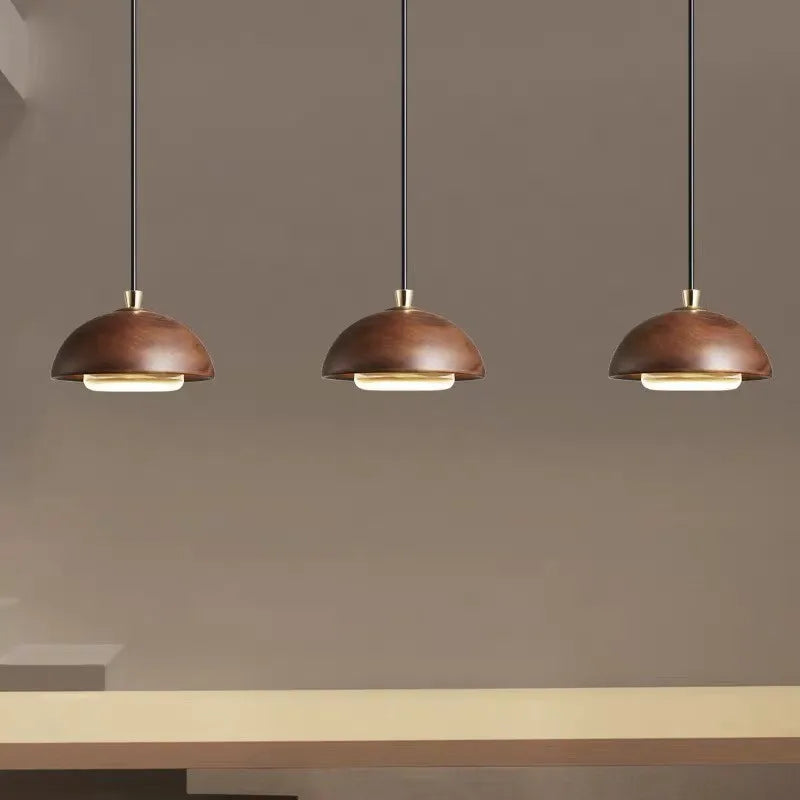 ScandiBar Wooden LED Hanging Lamp