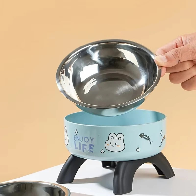 ComfortLift Chew-Proof Raised Pet Bowl