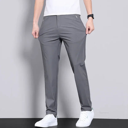 ArcticFormal Elite: Slim Fit Ice Silk Business Trousers