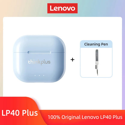 Lenovo LP40 Plus TWS Earphones – Bluetooth 5.3 Sport Earbuds with Noise Reduction