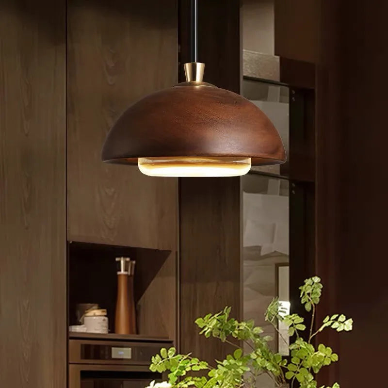 ScandiBar Wooden LED Hanging Lamp