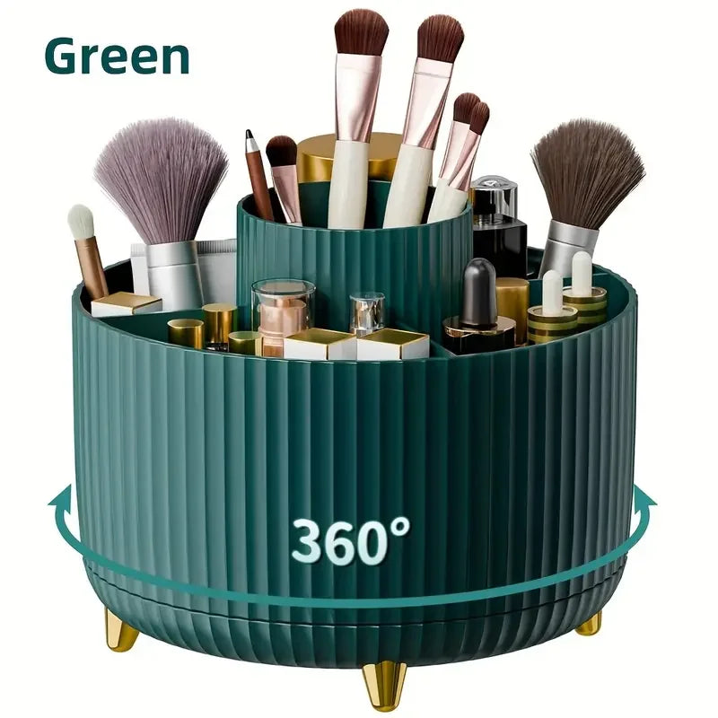 Rotating Makeup Holder – Elegant Storage for Cosmetics