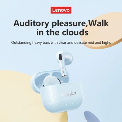 Lenovo LP40 Plus TWS Earphones – Bluetooth 5.3 Sport Earbuds with Noise Reduction