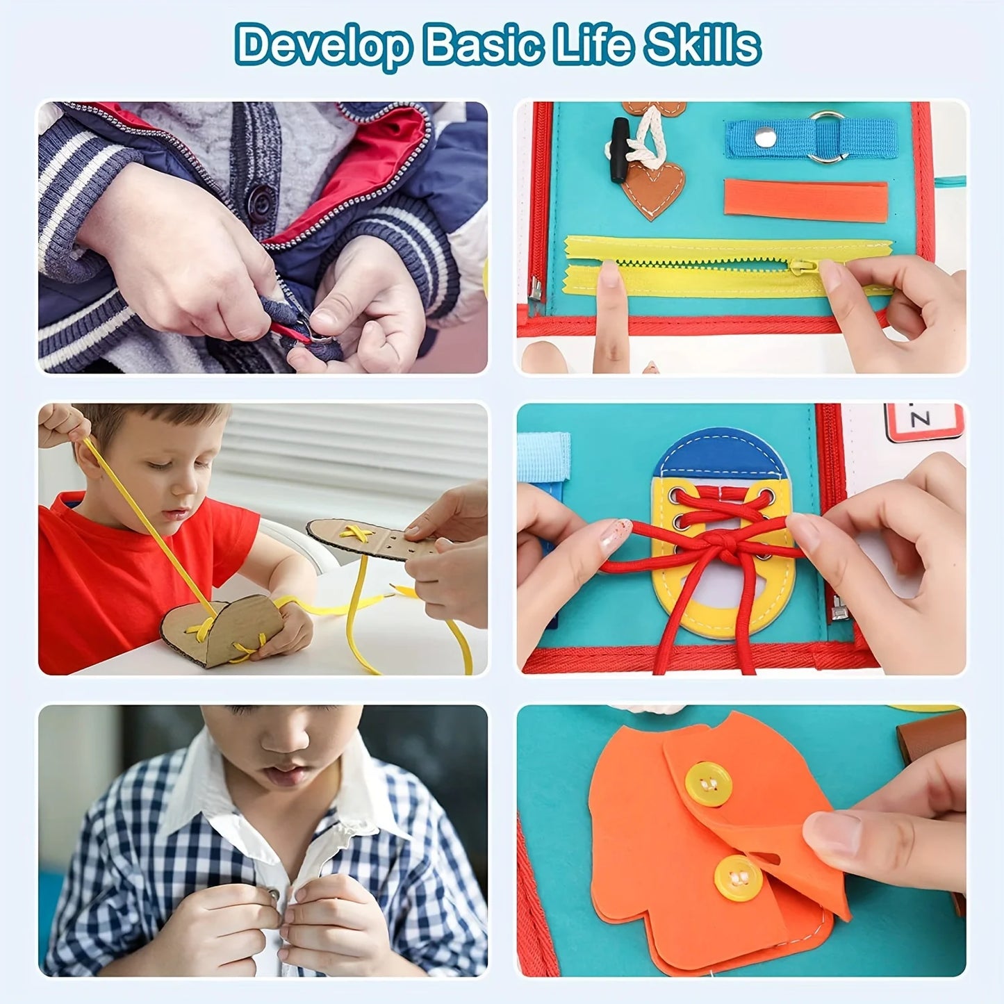 Little Learners Sensory Activity Board