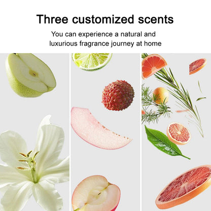 MIJIA Smart Scent Diffuser 2,Sealed Bottle,2 Scents Wood Tea & Lychee,aroma diffusers 135 mL, 3 Levels,60 Days Use,Type‑C