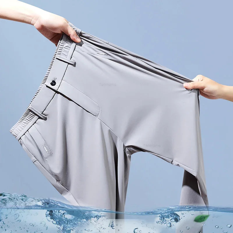ArcticFormal Elite: Slim Fit Ice Silk Business Trousers