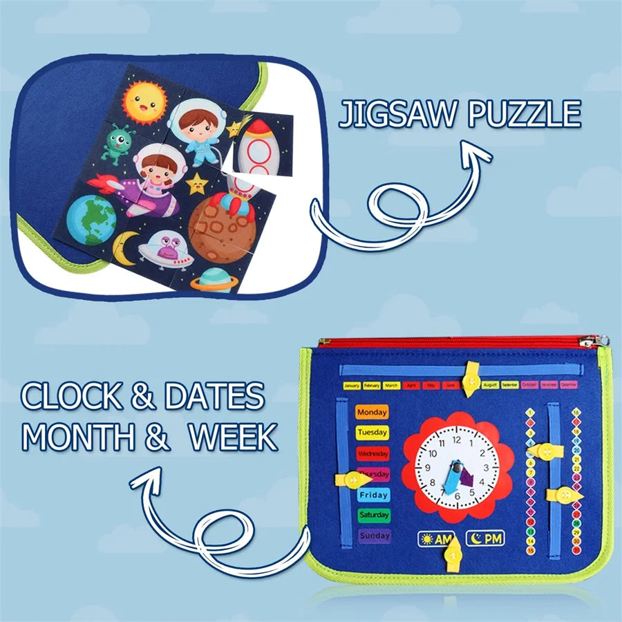 Little Learners Sensory Activity Board