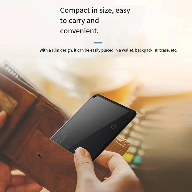 Wireless Charging Smart Tracker Card – GPS Location Tag for iPhone & Apple Devices