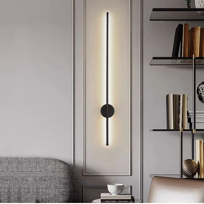 Slim LED Wall Lamp – Modern Minimalist Vertical Light Fixture