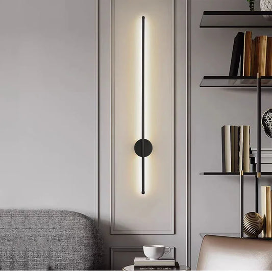 Slim LED Wall Lamp – Modern Minimalist Vertical Light Fixture