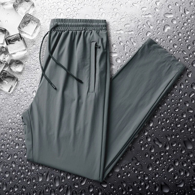 SwiftChill Pro: High-Elasticity Summer Sports Joggers