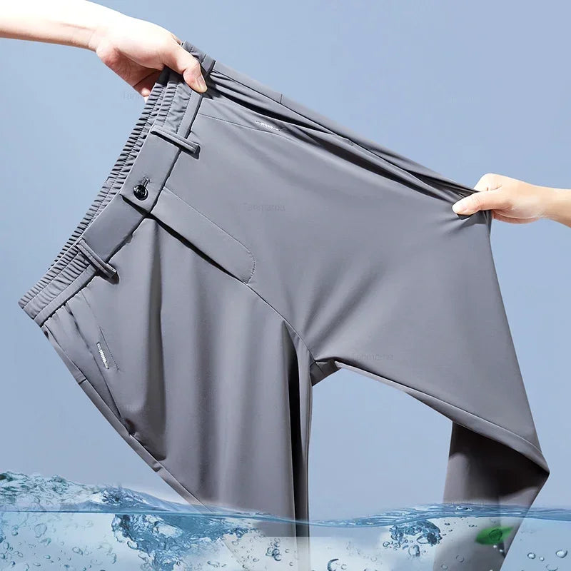 ArcticFormal Elite: Slim Fit Ice Silk Business Trousers