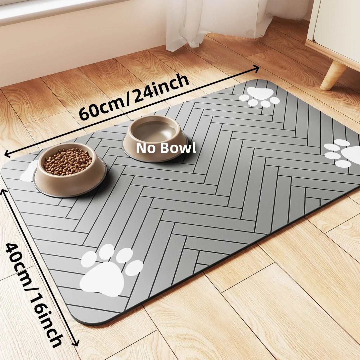 CleanPaws Waterproof Pet Bowl Placemat