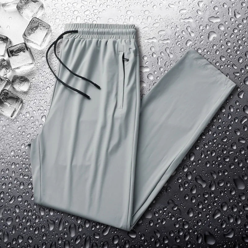 SwiftChill Pro: High-Elasticity Summer Sports Joggers