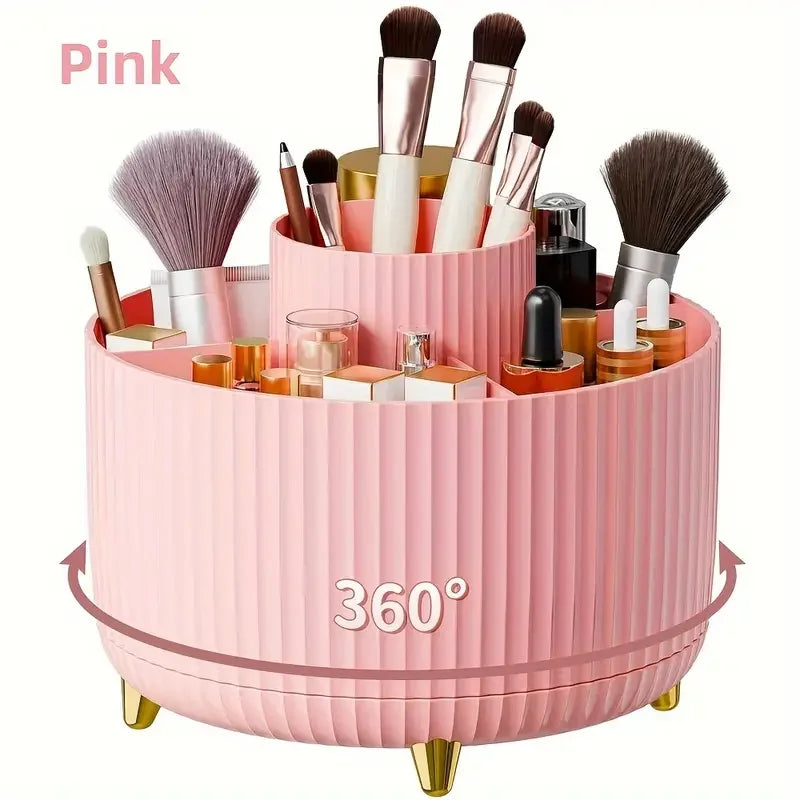 Rotating Makeup Holder – Elegant Storage for Cosmetics