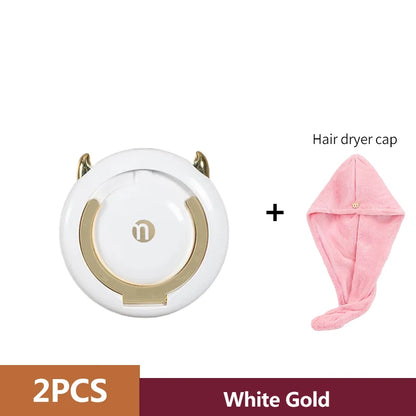 Hands-Free Adjustable Hair Dryer Holder Wall Mount