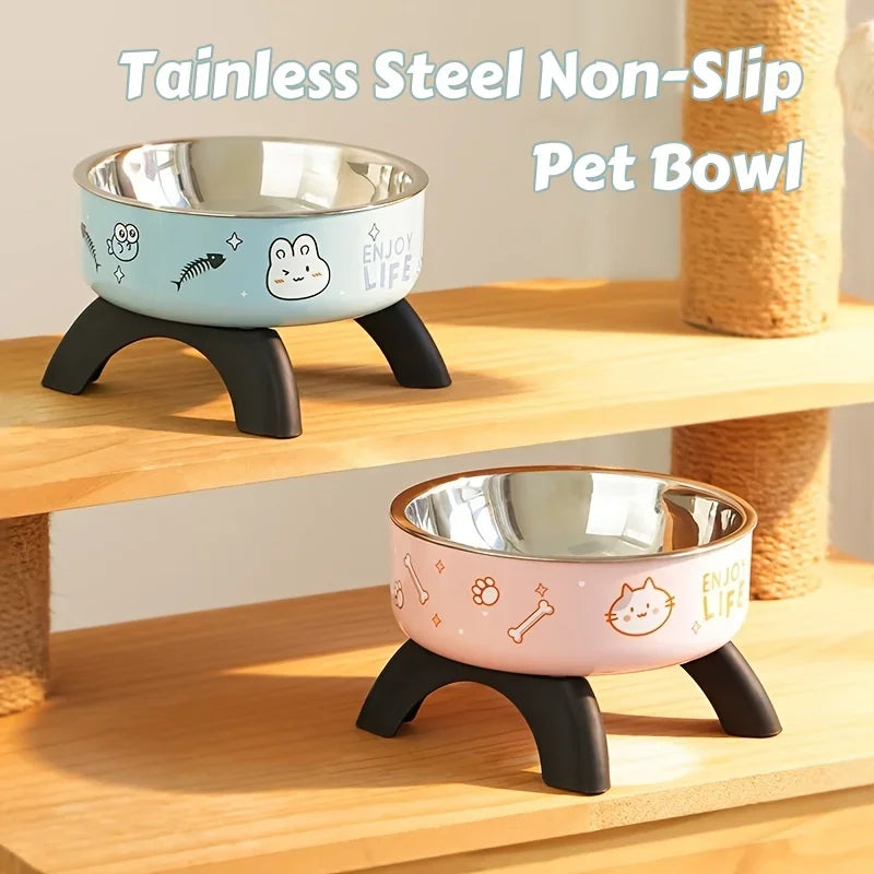 ComfortLift Chew-Proof Raised Pet Bowl
