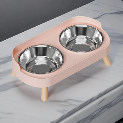 ComfortLift Modern Pet Food & Water Stand