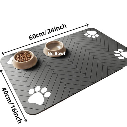 CleanPaws Waterproof Pet Bowl Placemat