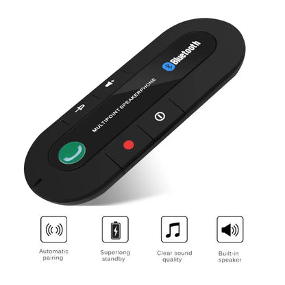 Bluetooth Car Speakerphone Hands-Free Kit