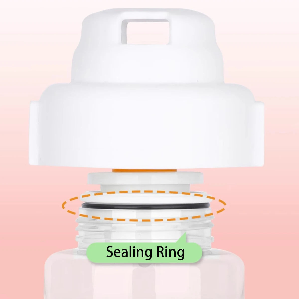 PetGo Duo Water & Food Dispenser Bottle