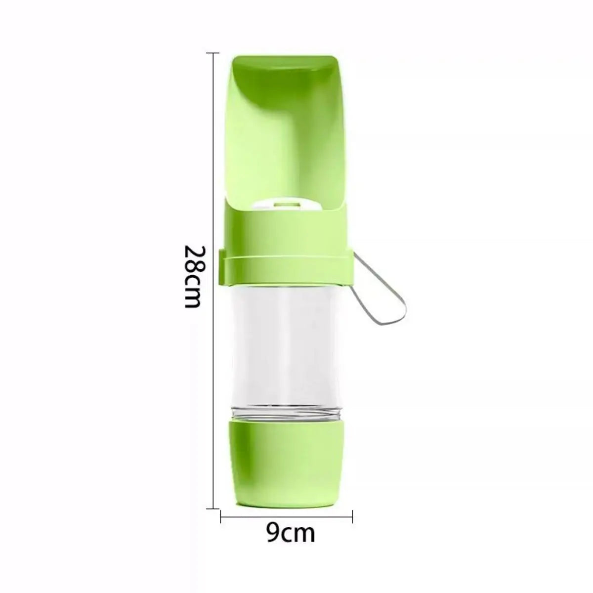 PetGo Duo Water & Food Dispenser Bottle