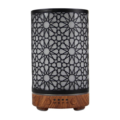 100ml Ultrasonic Essential Oil Diffuser – LED Aroma Humidifier with Timer