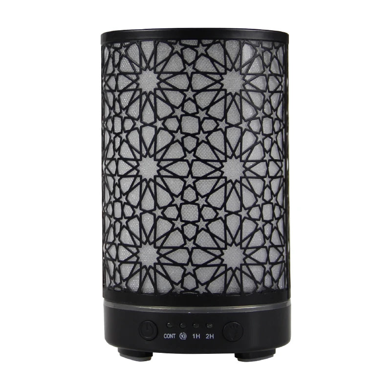 100ml Ultrasonic Essential Oil Diffuser – LED Aroma Humidifier with Timer