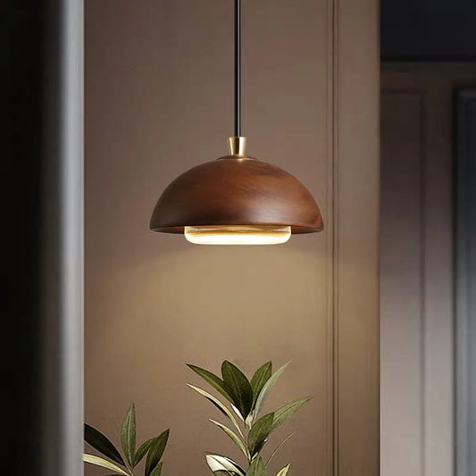 ScandiBar Wooden LED Hanging Lamp