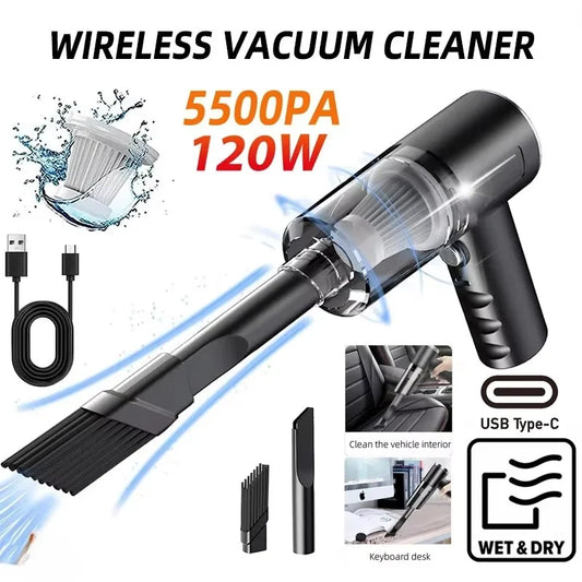 AeroClean Stealth: Lightweight Wireless Handheld Dust Buster