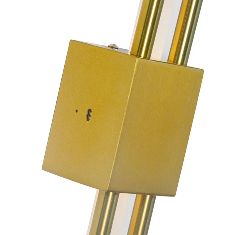 Nordic LED Wall Lamp with USB Plug for Bedroom Decor