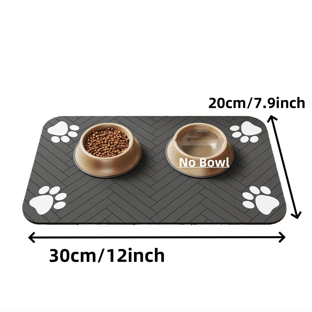 CleanPaws Waterproof Pet Bowl Placemat