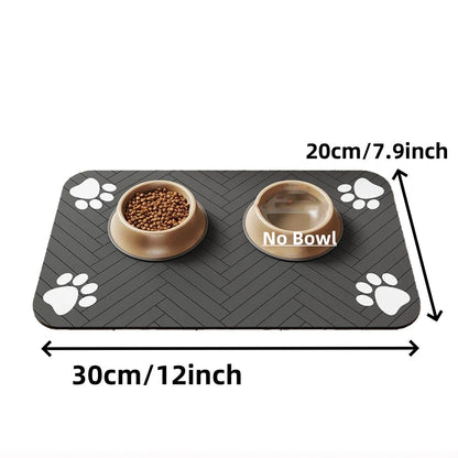 CleanPaws Waterproof Pet Bowl Placemat
