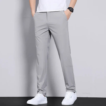 ArcticFormal Elite: Slim Fit Ice Silk Business Trousers