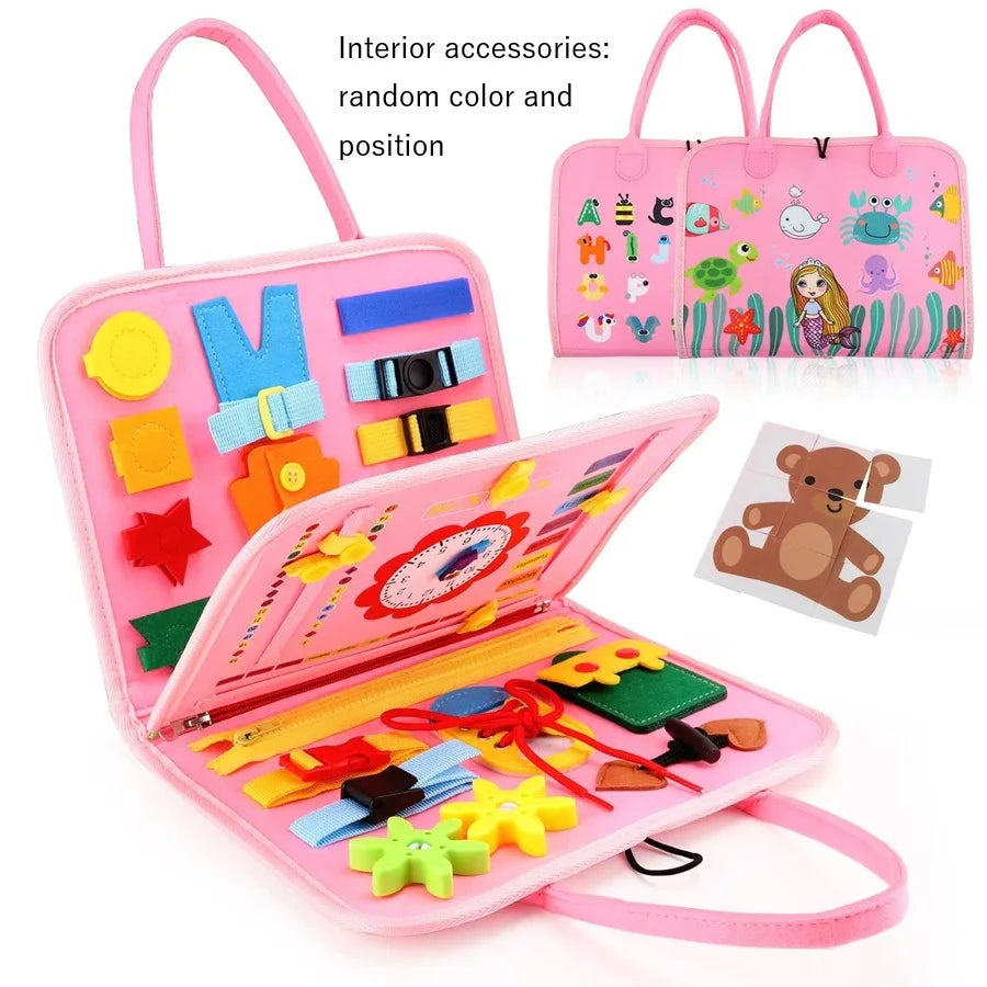 Little Learners Sensory Activity Board