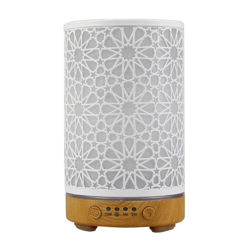 100ml Ultrasonic Essential Oil Diffuser – LED Aroma Humidifier with Timer