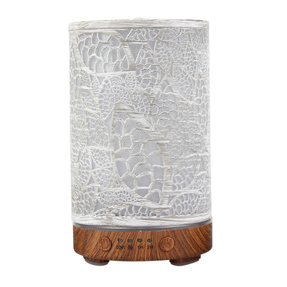 100ml Ultrasonic Essential Oil Diffuser – LED Aroma Humidifier with Timer