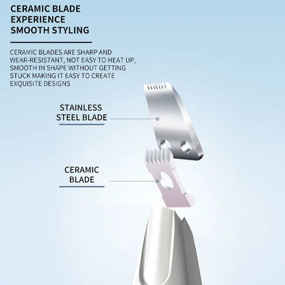SafeTrim LED Electric Pet Grooming Trimmer