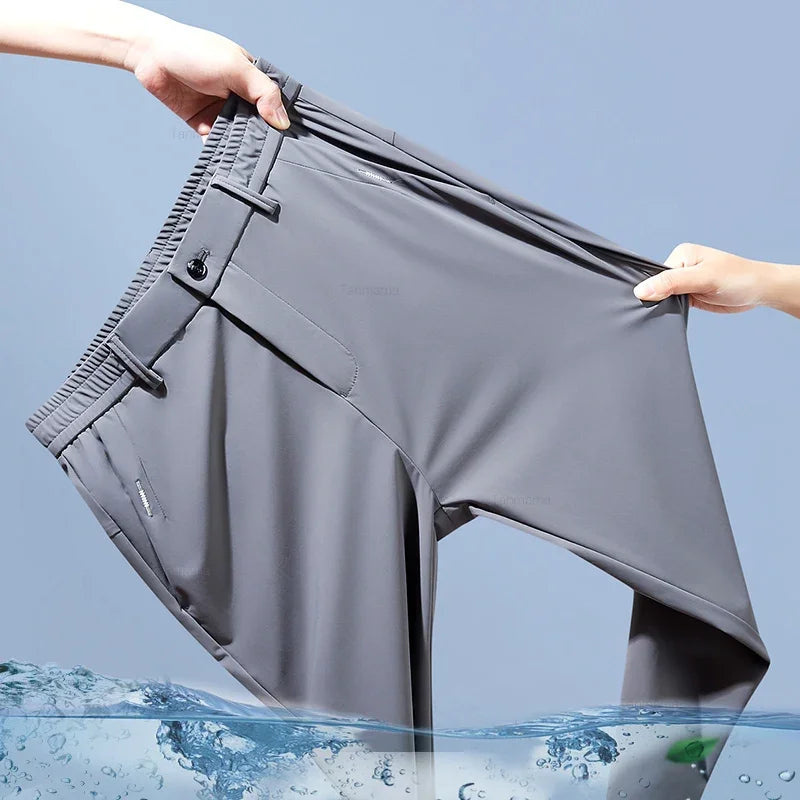 ArcticFormal Elite: Slim Fit Ice Silk Business Trousers